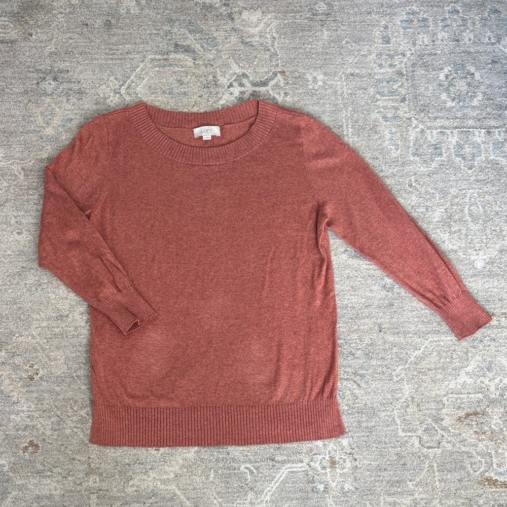Women's Rust Sweater